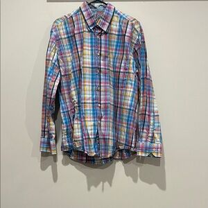 Multicolor Plaid Men's Shirt